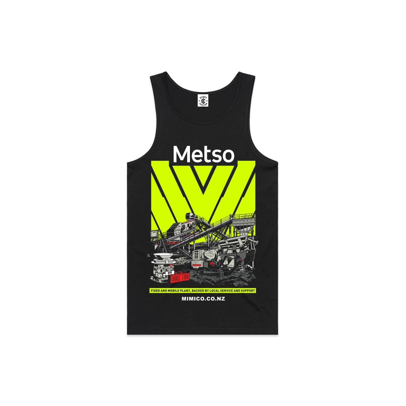 Metso High-Vis Singlet