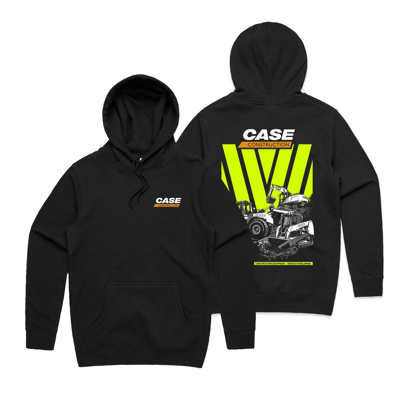 CASE Construction High-Vis Hoodie