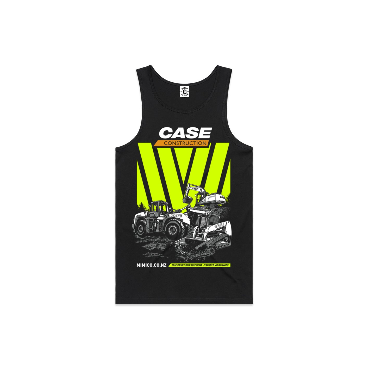 CASE Construction High-Vis Singlet