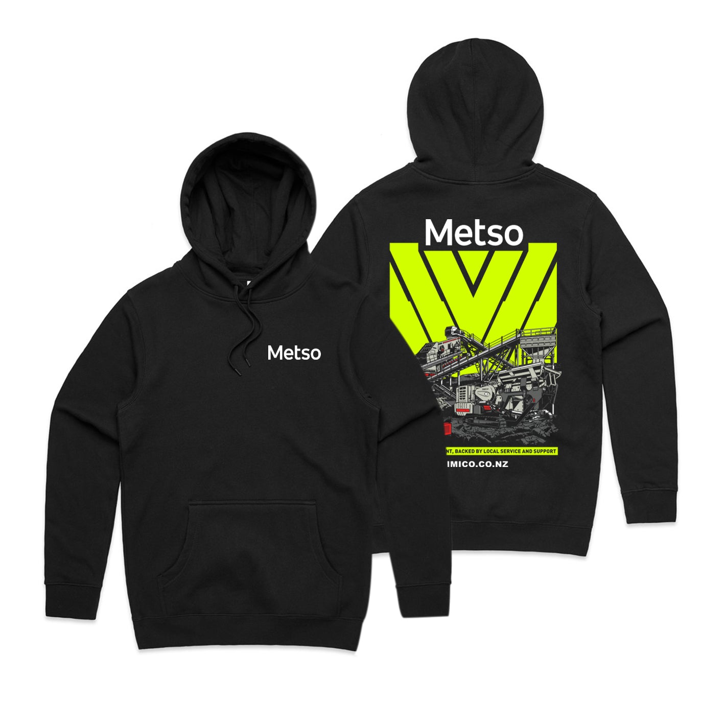 Metso High-Vis Hoodie